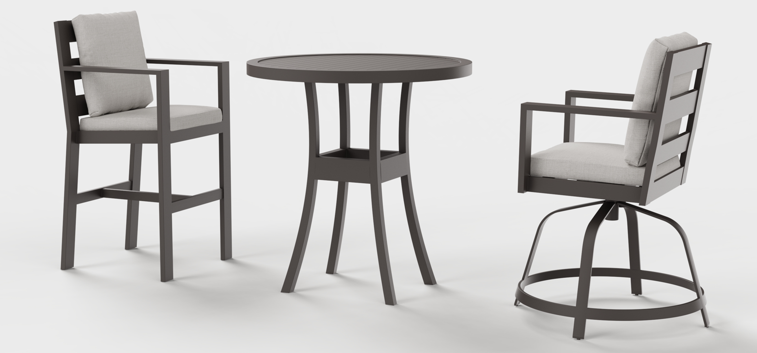 Marimar 3-Piece Bistro Bar Set