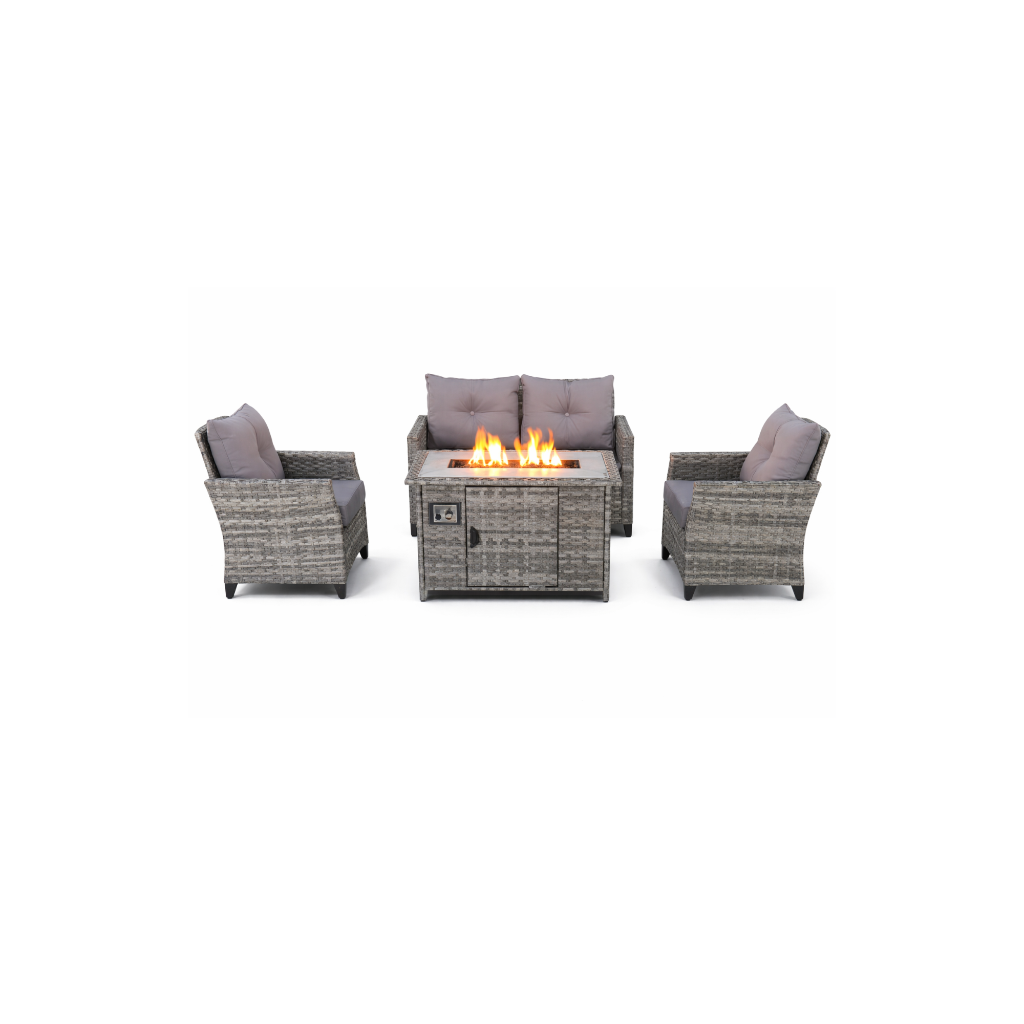 Havenfire 4-Piece Deep Seating Set