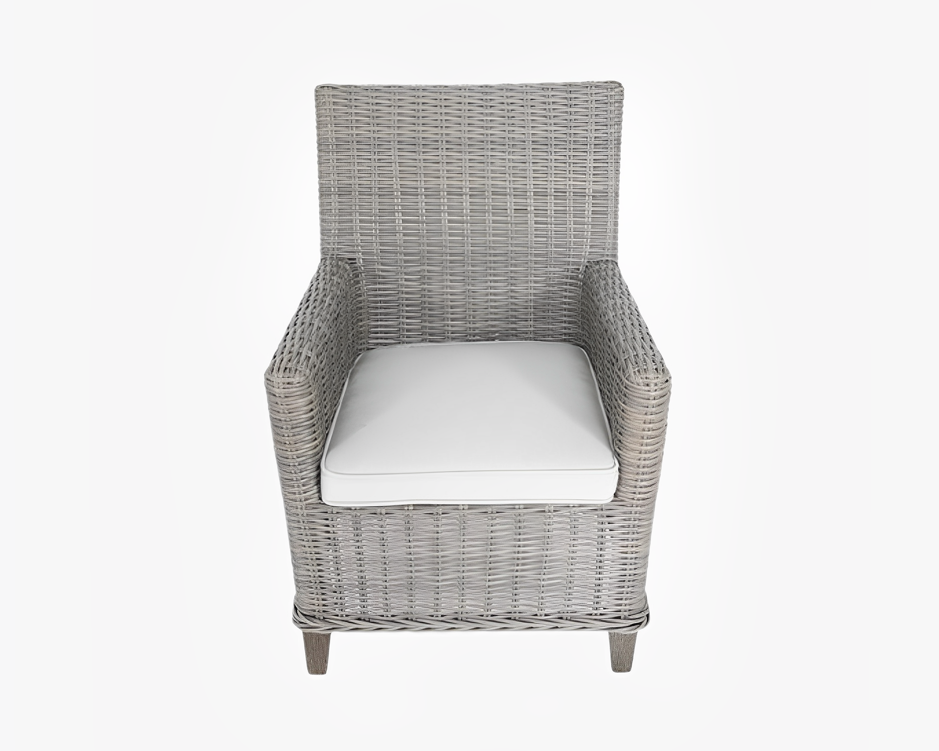 Farmhouse Wicker Dining Chair
