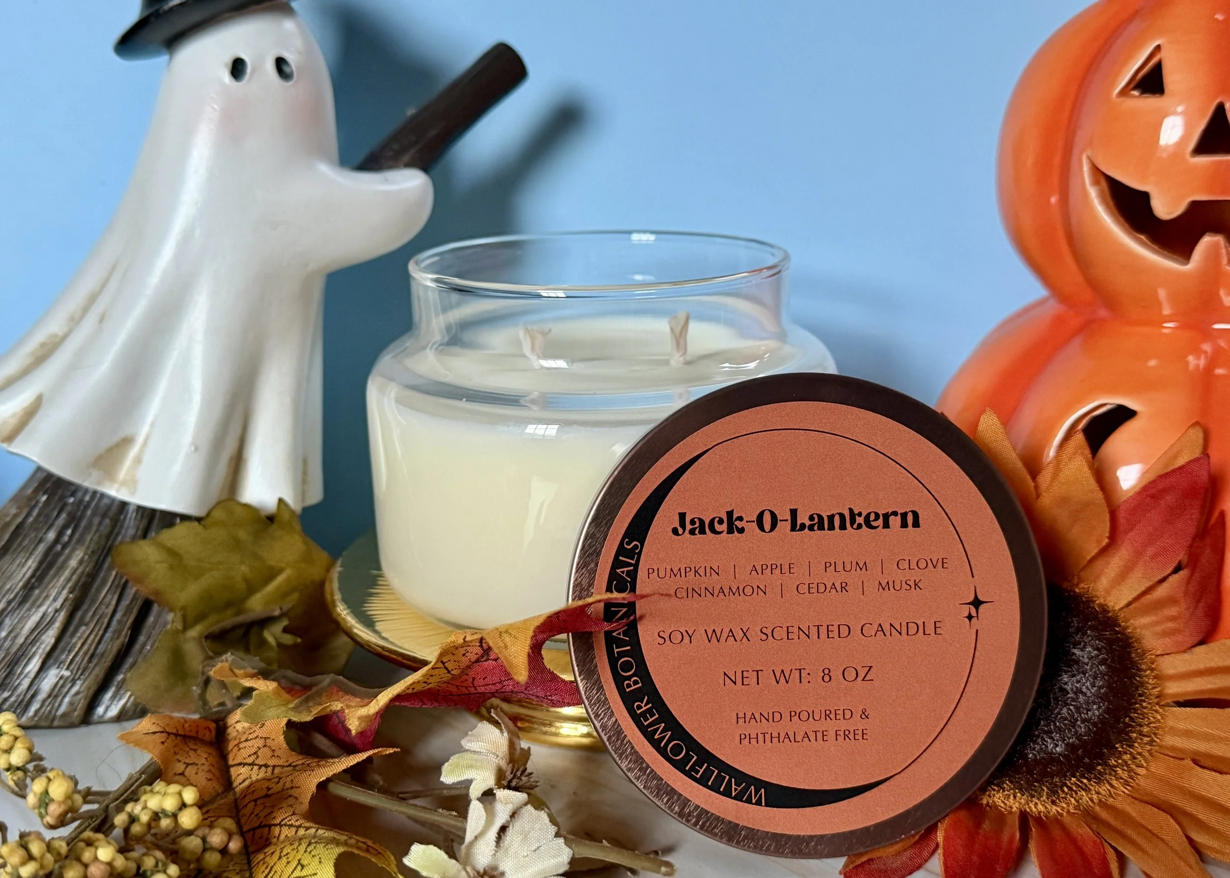 Jack-O-Lantern Candle