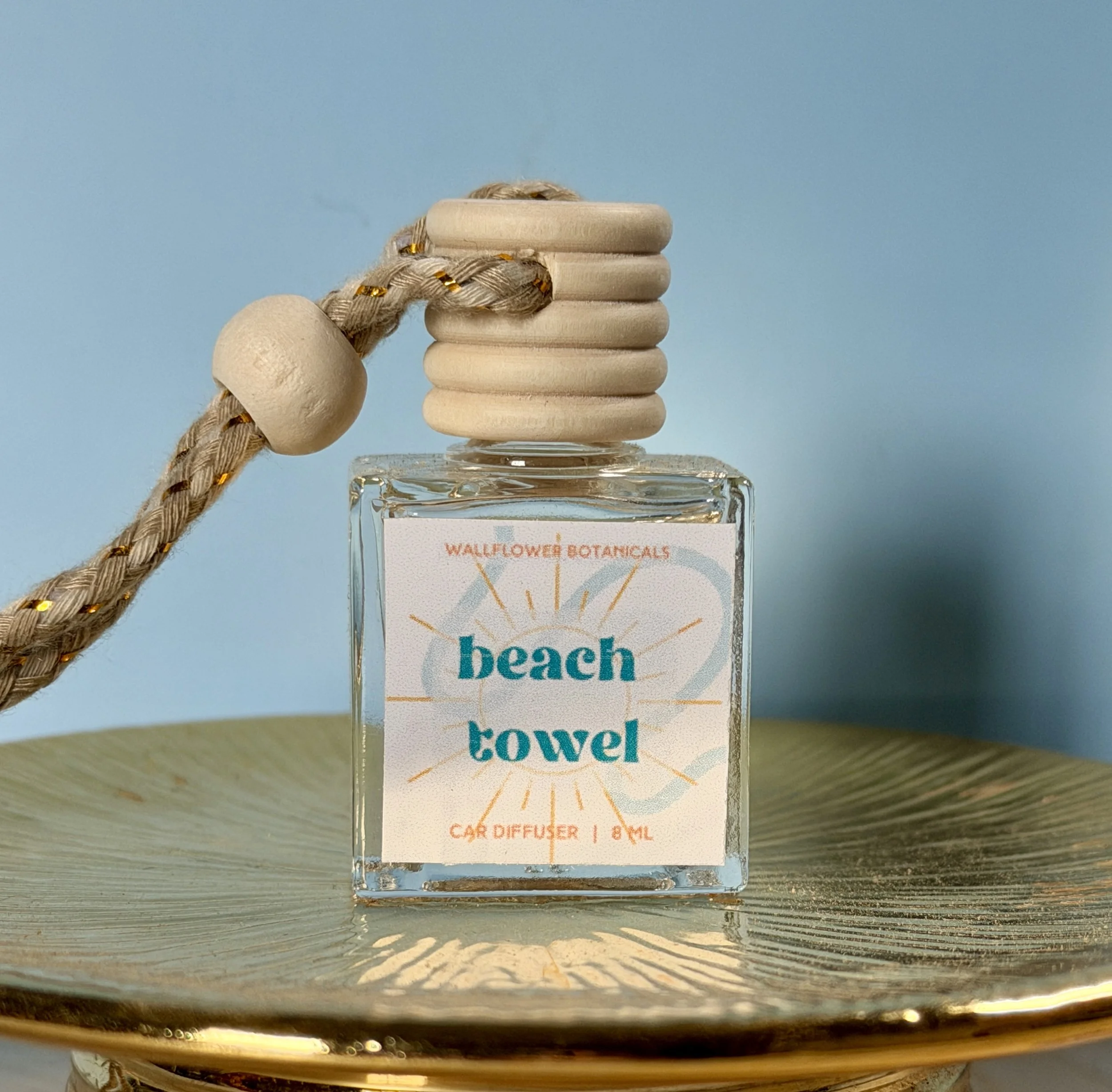 Beach Towel Car Freshener