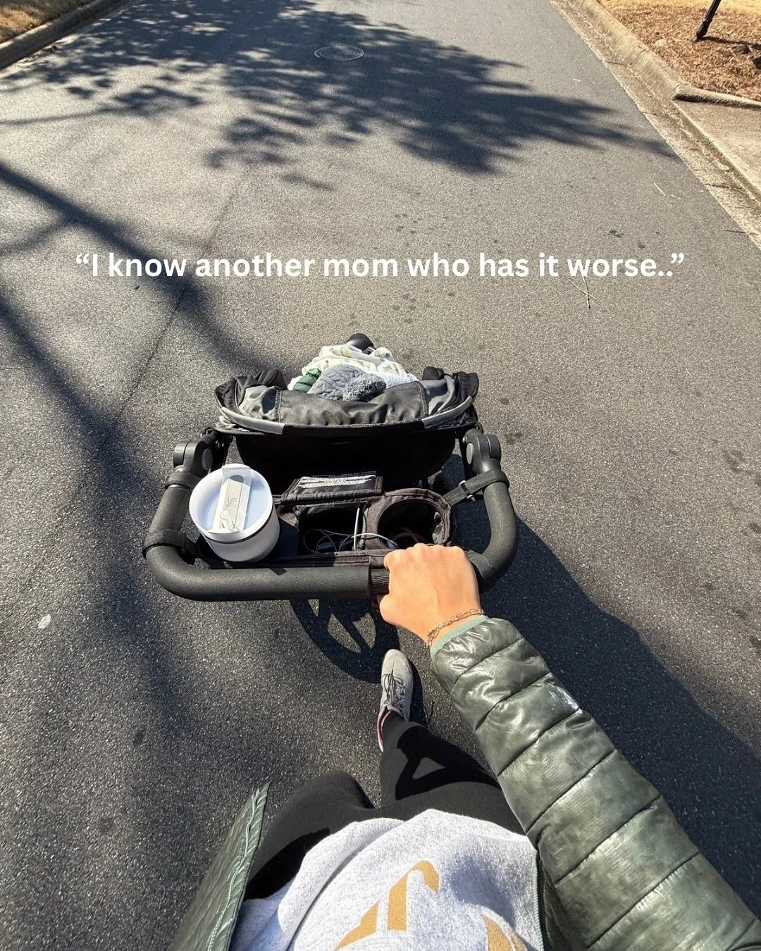 I hear these &ldquo;at least&hellip;&rdquo; thoughts all the time from postpartum moms.

They sound like gratitude, but often they&rsquo;re the reason support gets delayed.

You don&rsquo;t have to wait until things get &ldquo;really bad.&rdquo; 

Yo