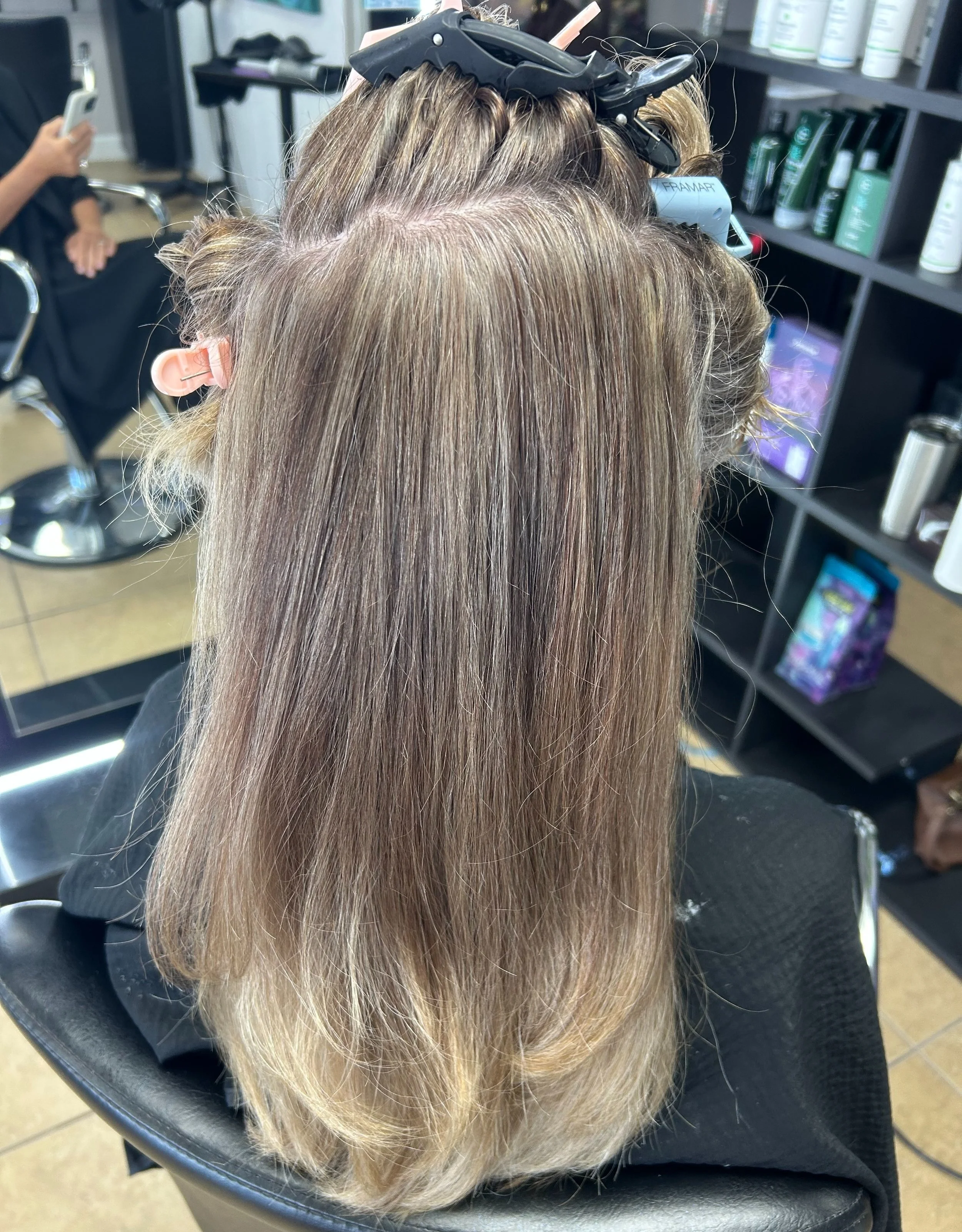 Here Is What It Looked Like While Blow Drying