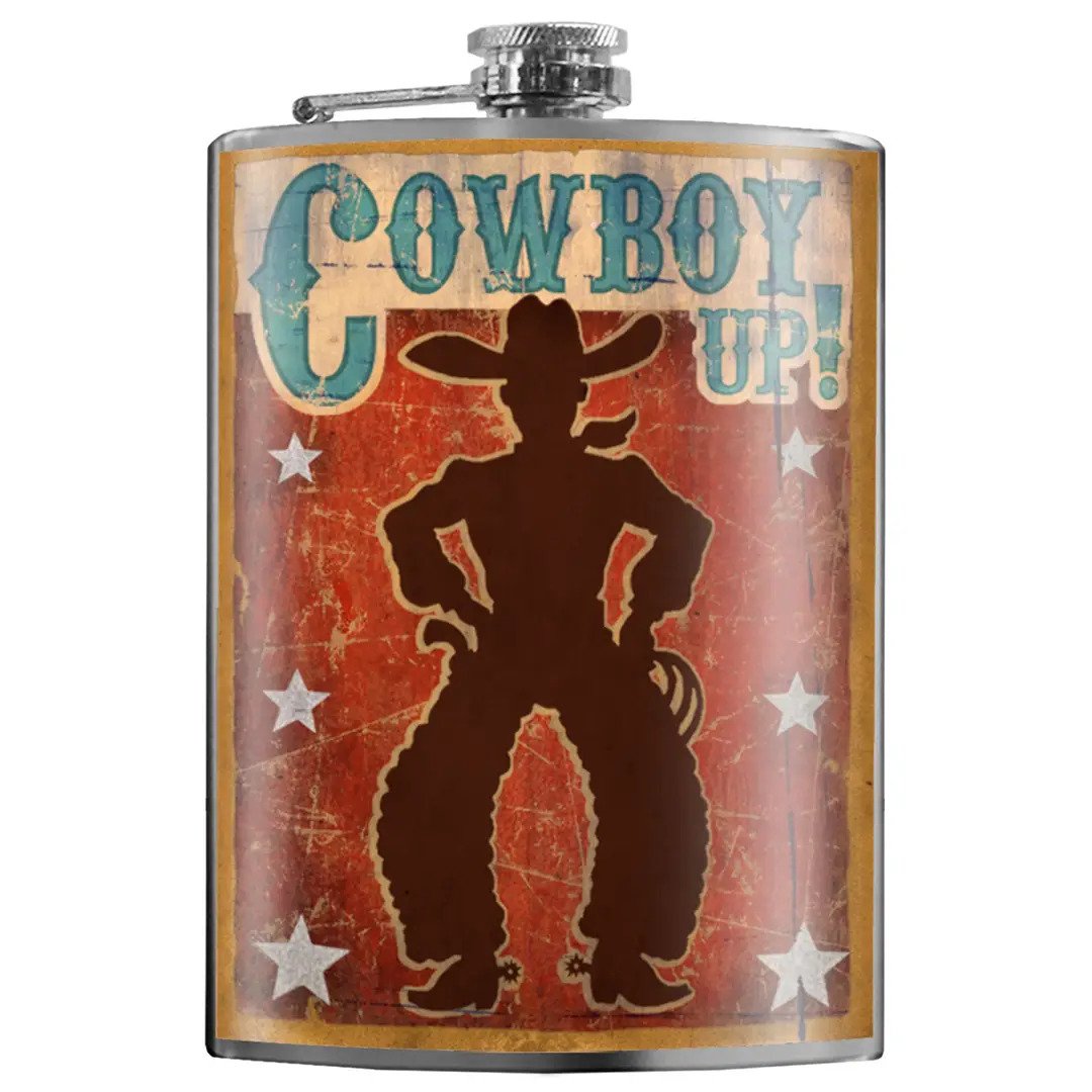 Flask - Cowboy Up