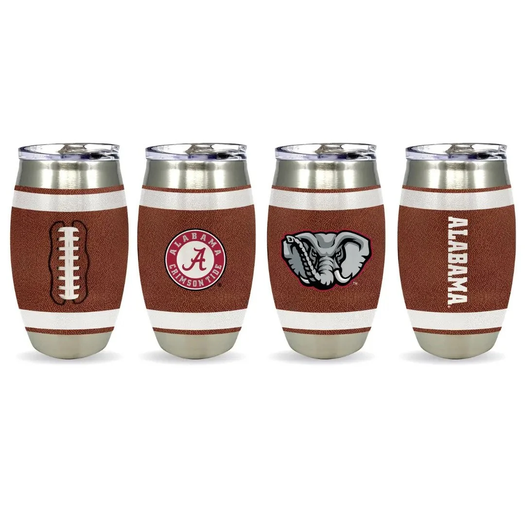 15oz Alabama Crimson Tide Football Tumbler  Knick Nash