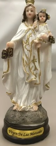 Virgen de las Mercedes 5"  (Virgen de la Merced, Our Lady of Mercy 5")