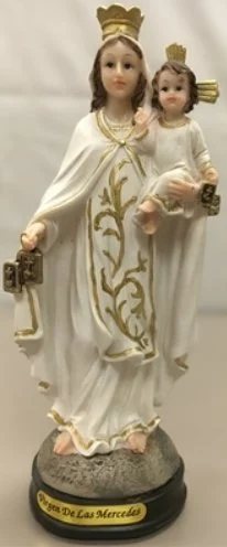 Virgen de las Mercedes 8"
