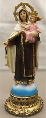 Virgen del Carmen 8"