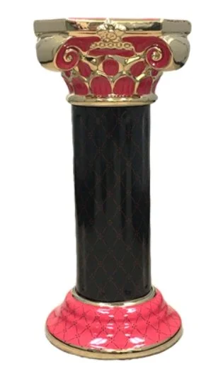 Pedestal Color y Dorado
