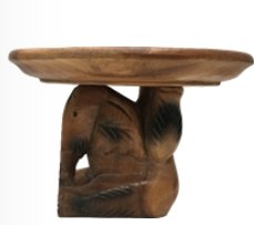 Pedestal Elefante Madera