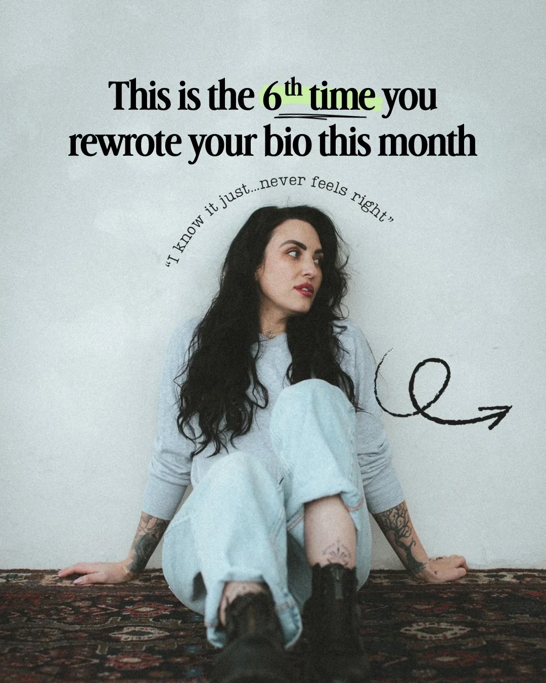 You&rsquo;ve known for a while.
Probably longer than you want to admit, right?

But you built it based on what you were taught, what seemed safe, what everyone else was doing. Easy peasy route to success! &hellip;Annndddd now you&rsquo;re stuck perfo