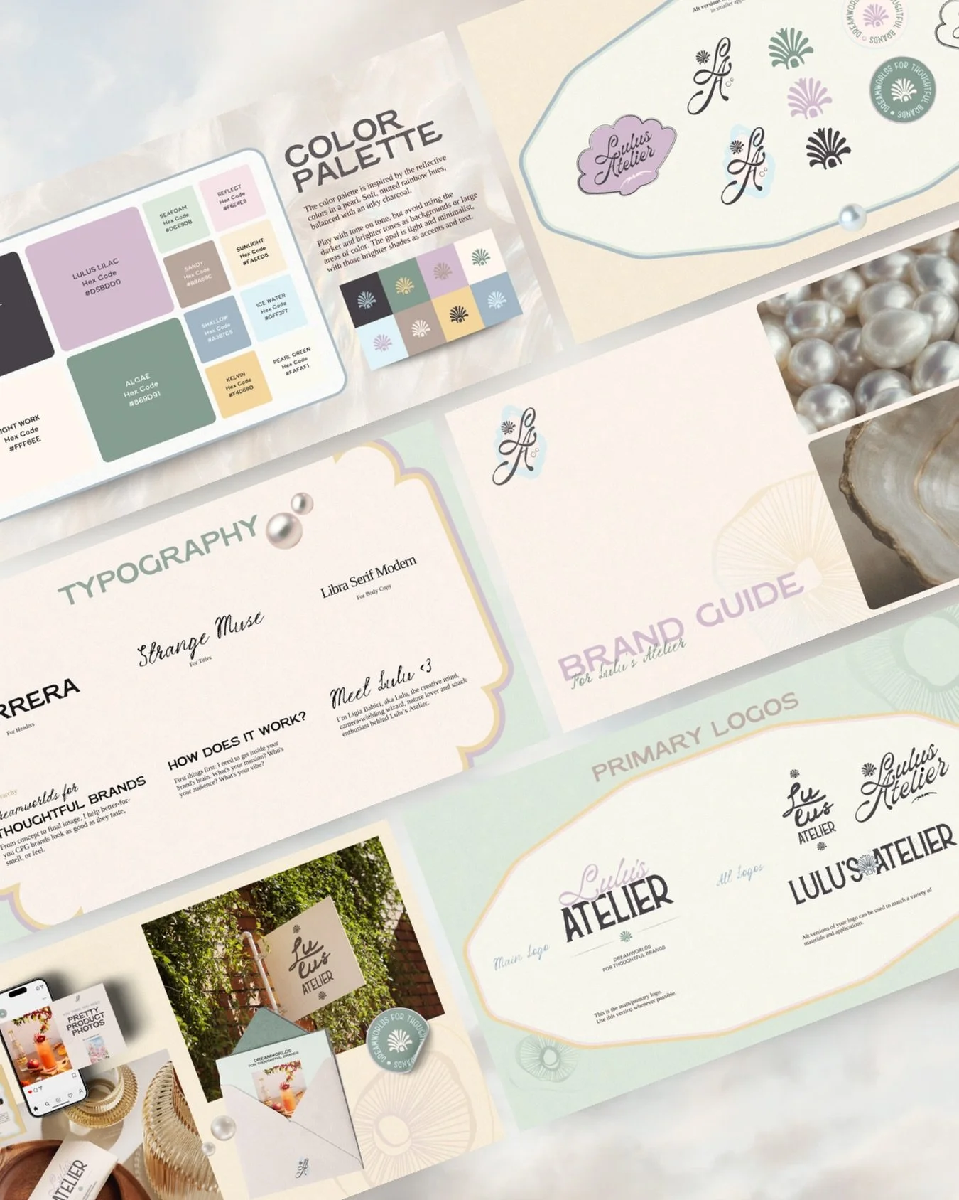 We are thhhiiisssss closseee 🤏🏻 to launching the @_lulusatelier identity rebrand and new website! 

Every part of this journey has been so thoughtful, creative, and strategic and I can&rsquo;t wait for you to explore what Lulus Dreamworld is made o