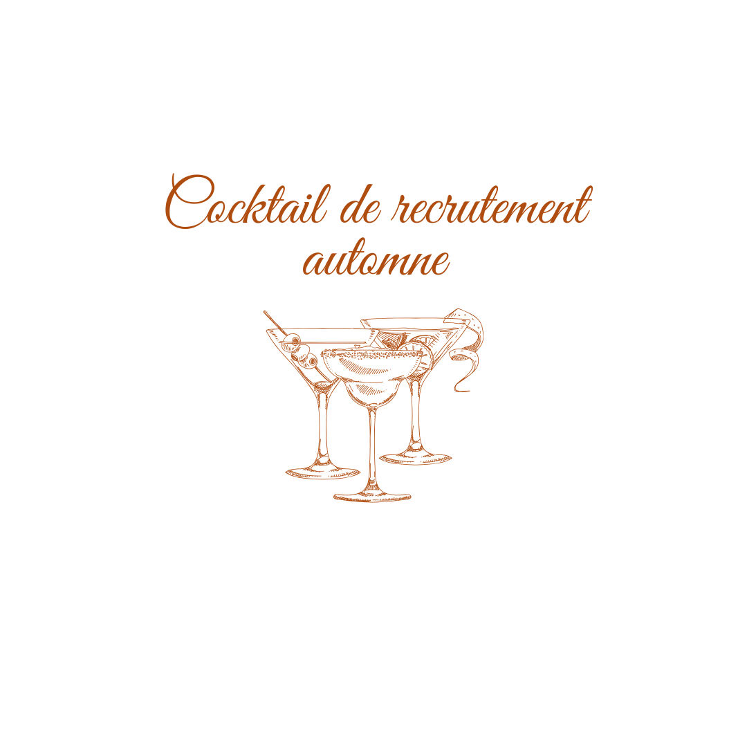 Cocktail de recrutement CPA - Automne