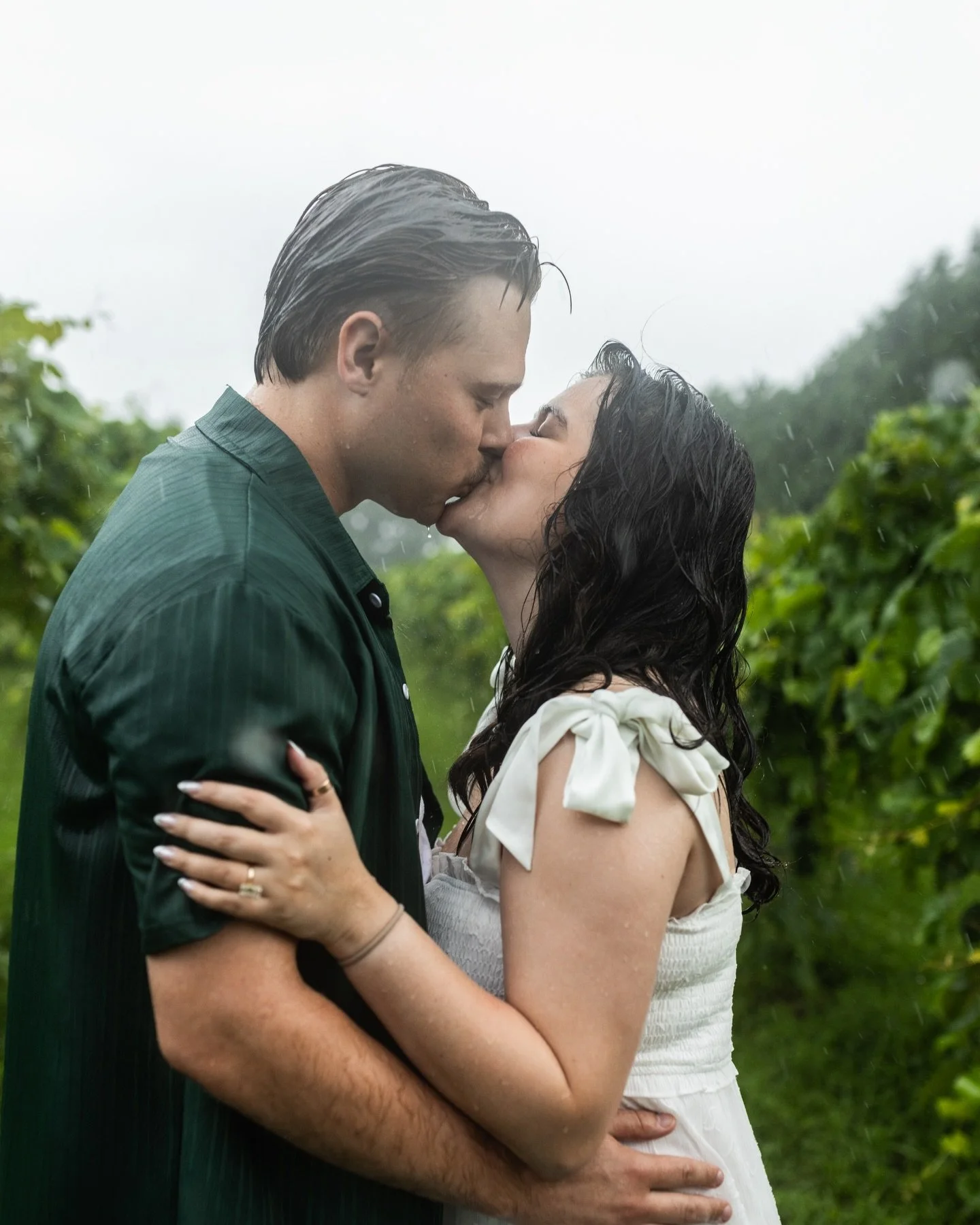 What if it rains?

Such a real fear when planning shoots, and especially during a wedding day that can&rsquo;t be rescheduled. Personally, the rain is one of my favorite times to shoot. It allows for spontaneity and closeness.

I always come back to 