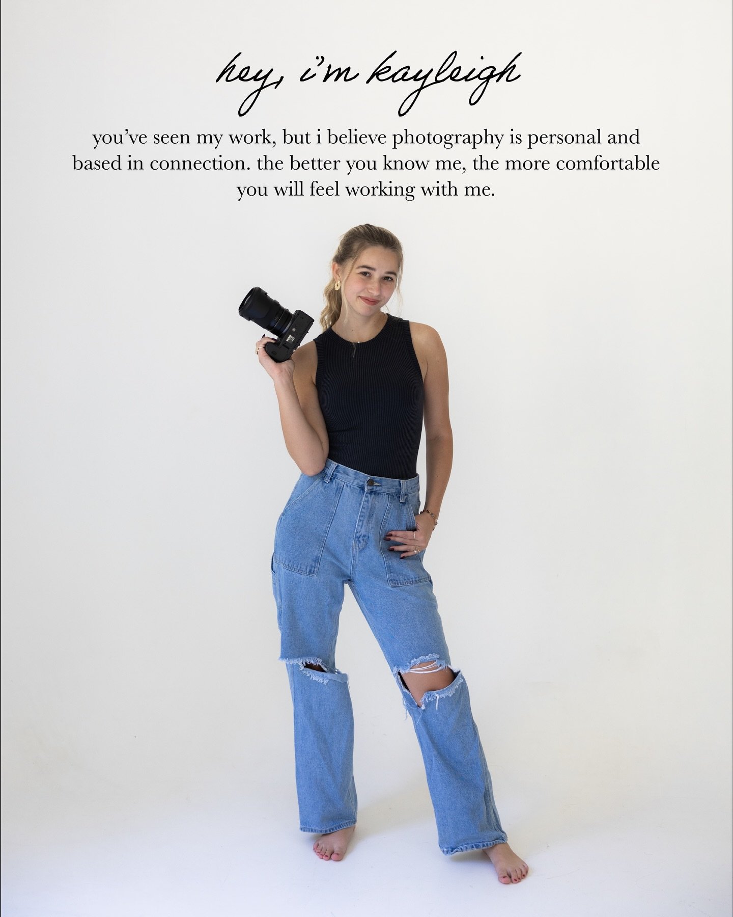 hey!! felt the need for a little reintroduction! i love sharing all the amazing people i get to work with, but i also think that photography is such a personal thing. to be yourself in front of the camera means being comfortable with the person behin