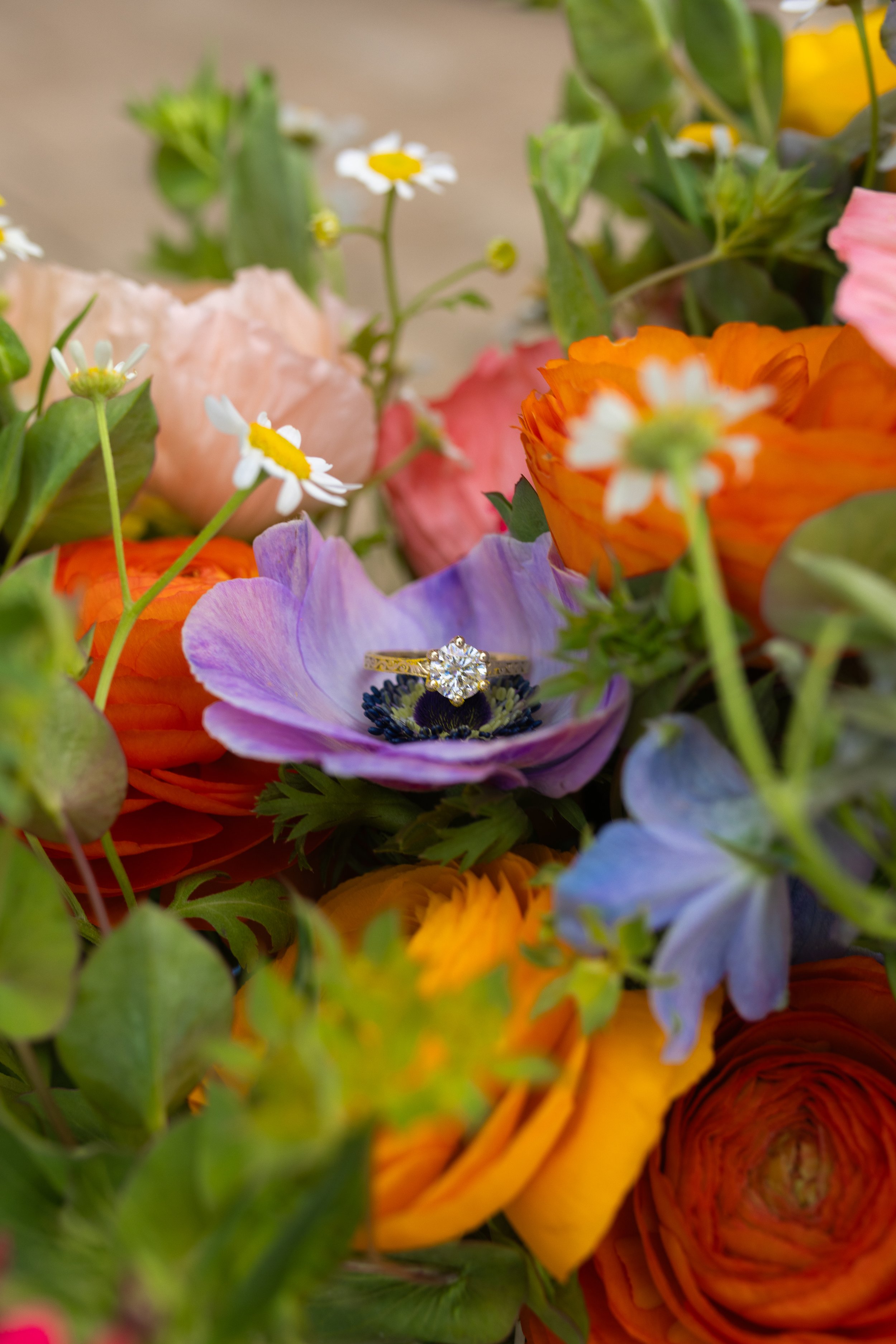 Wedding Photography Florals and Detail Flatlay