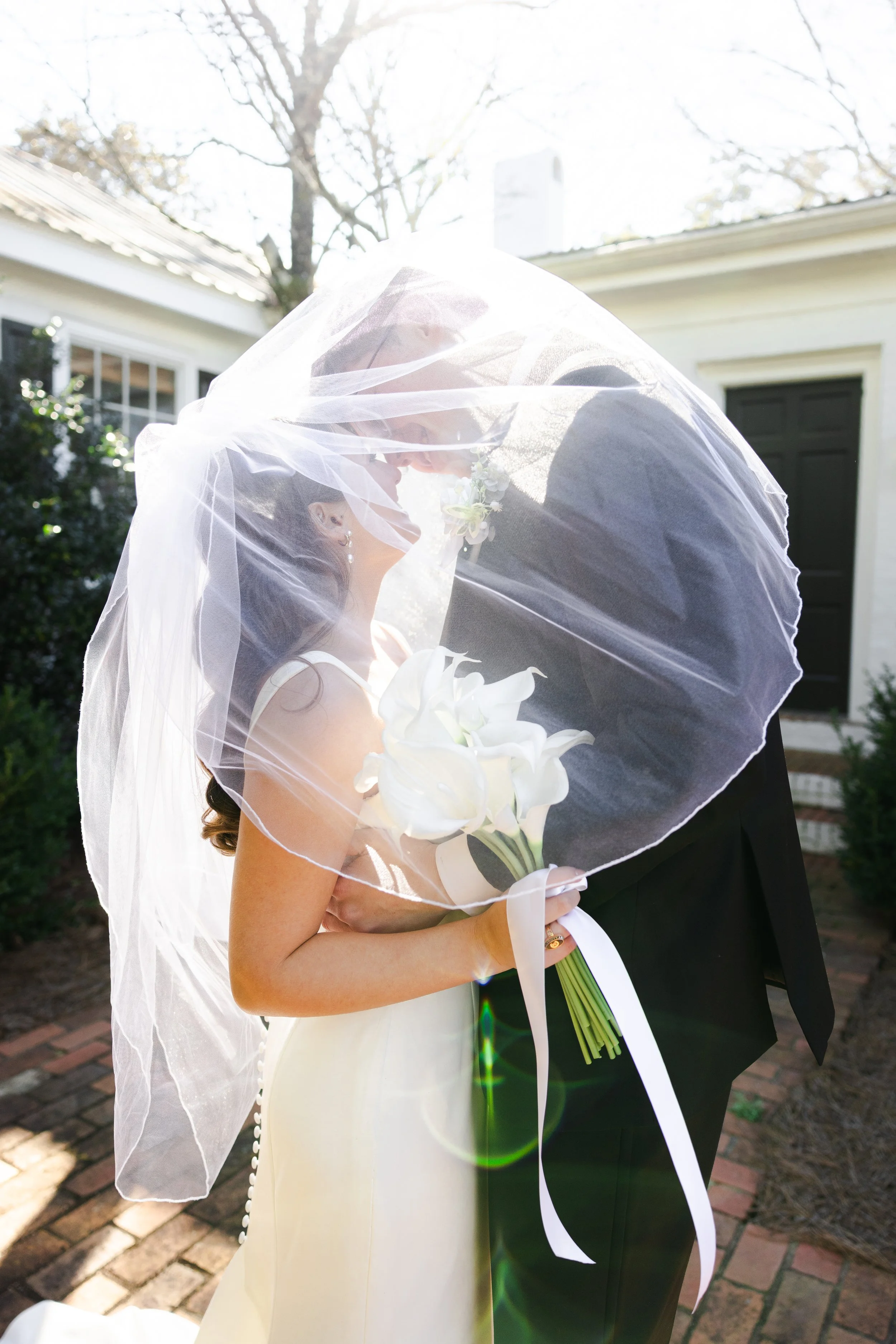 Veil Wedding Photos in Upstate South Carolina