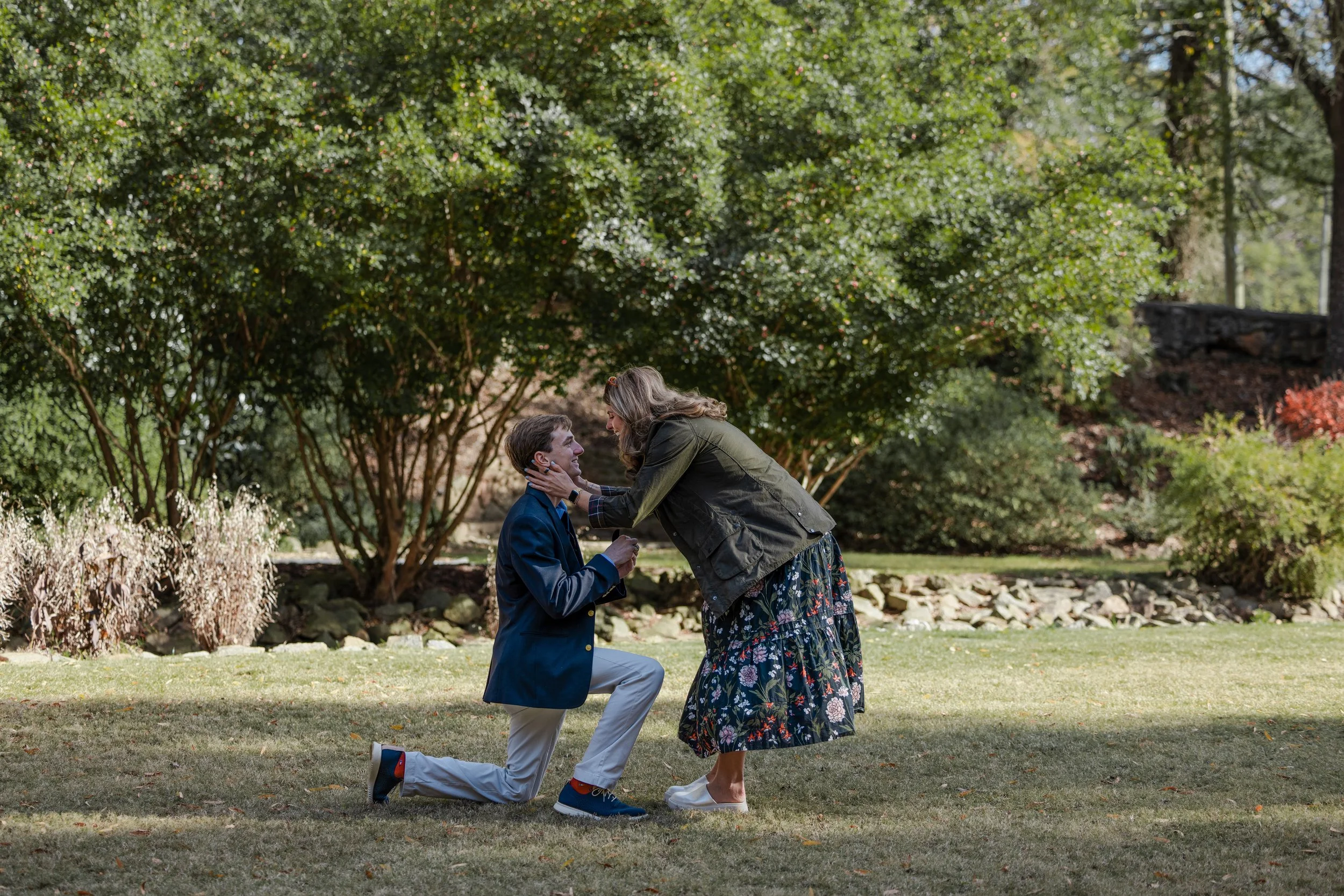 Greenville, South Carolina Rock Quarry Garden Proposal Photos