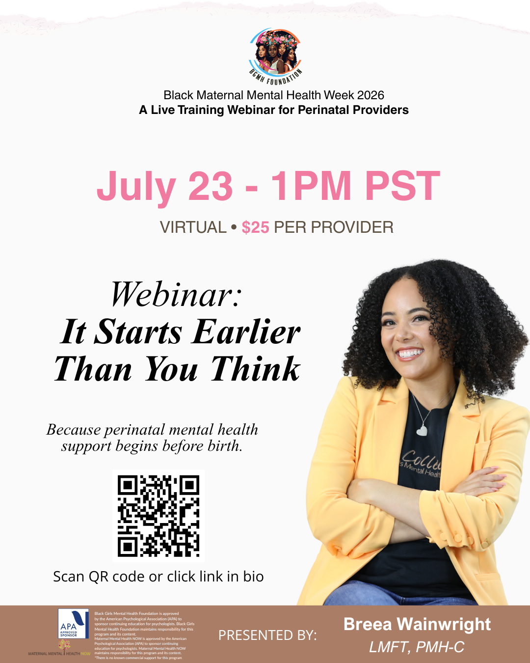 Webinar: It starts earlier than you think