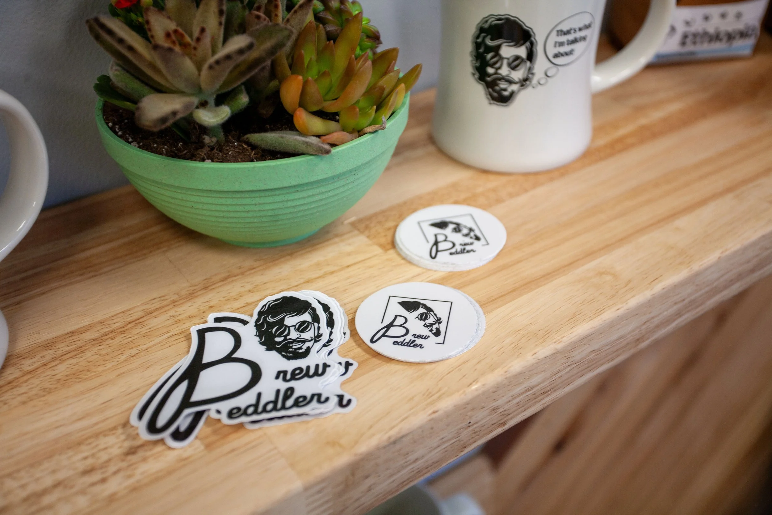 Brew Peddler Stickers