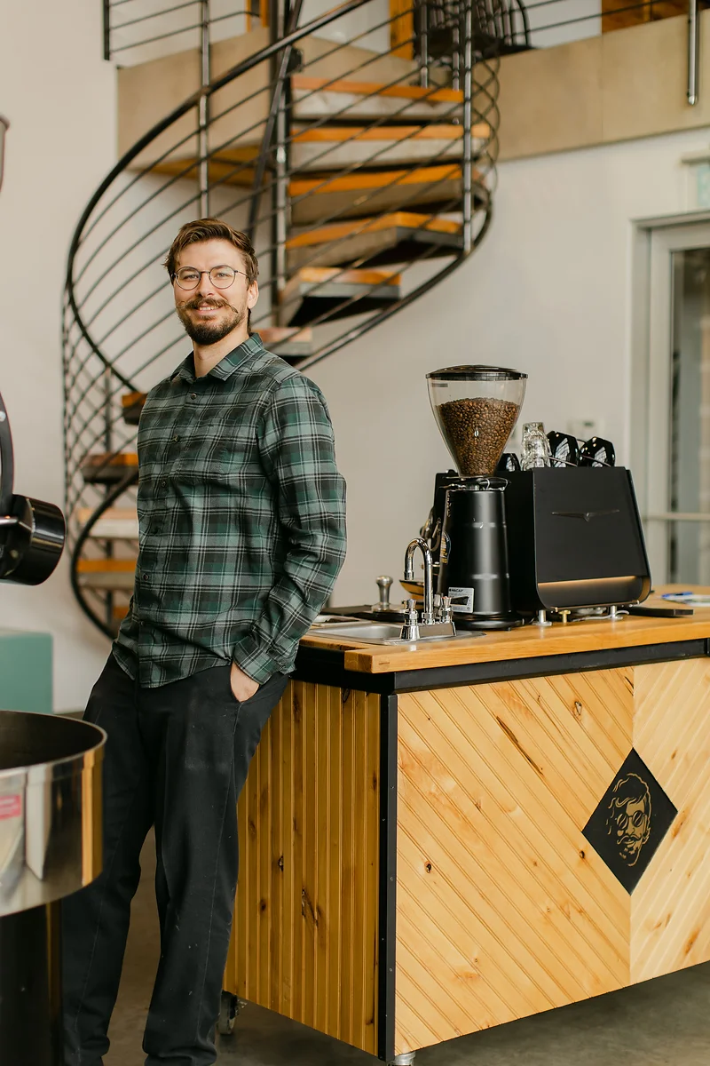 Brew Peddler mobile coffee cart and team in Spokane, WA
