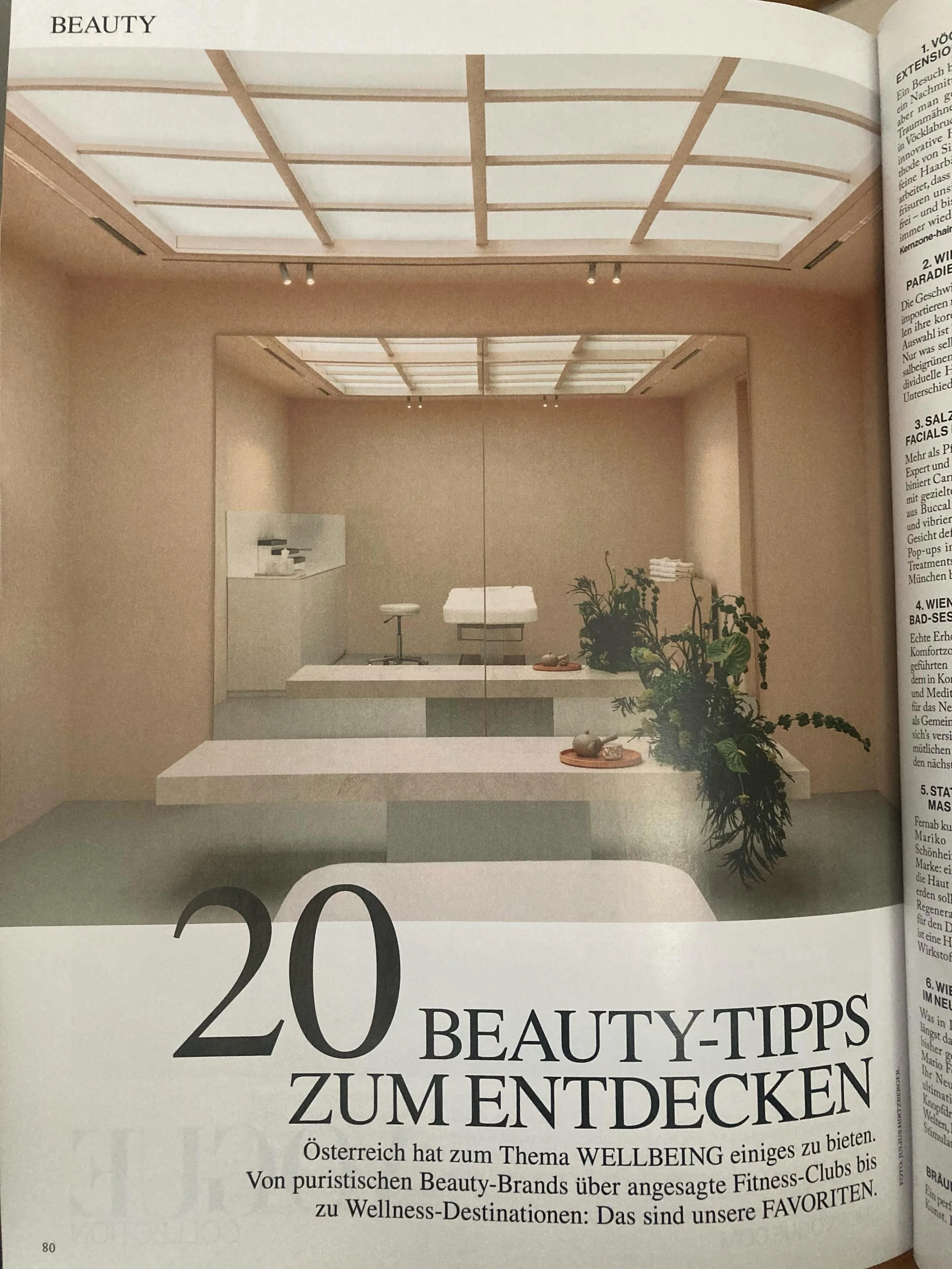 Juni Ausgabe 2026.
@voguegermany 

Die Freude meinen Namen in meinem Lieblingsmagazin zu lesen, l&auml;sst einfach nicht nach. ❤️&zwj;🔥 
Still processing&hellip;.

#wellness 
#beauty
#facials 
#wien