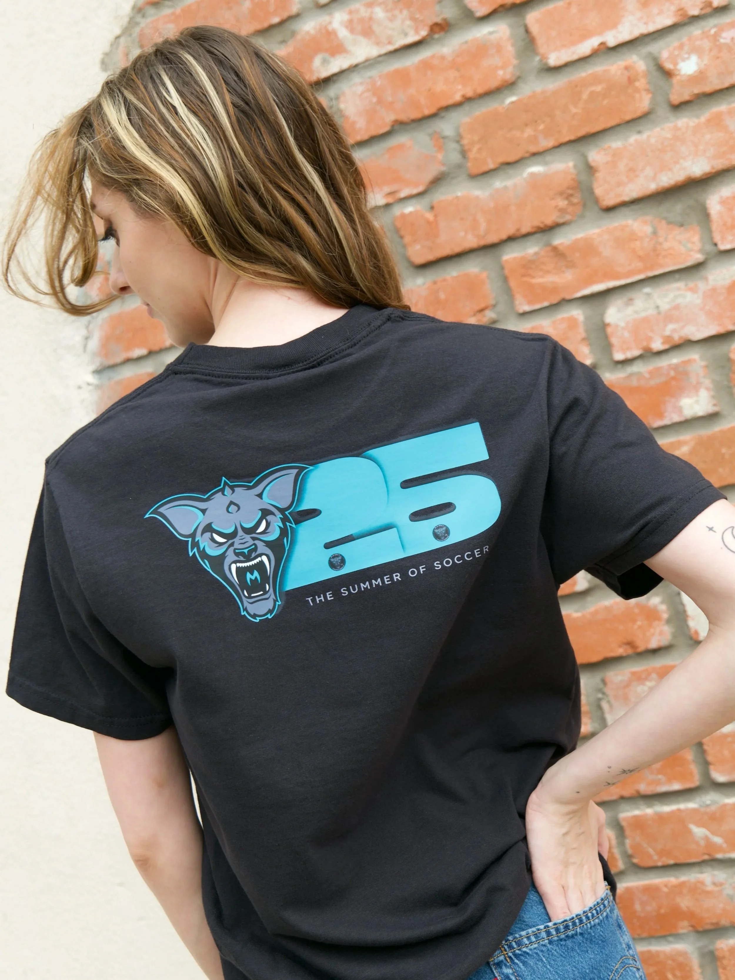 Summer of Soccer 26 Black T-Shirt