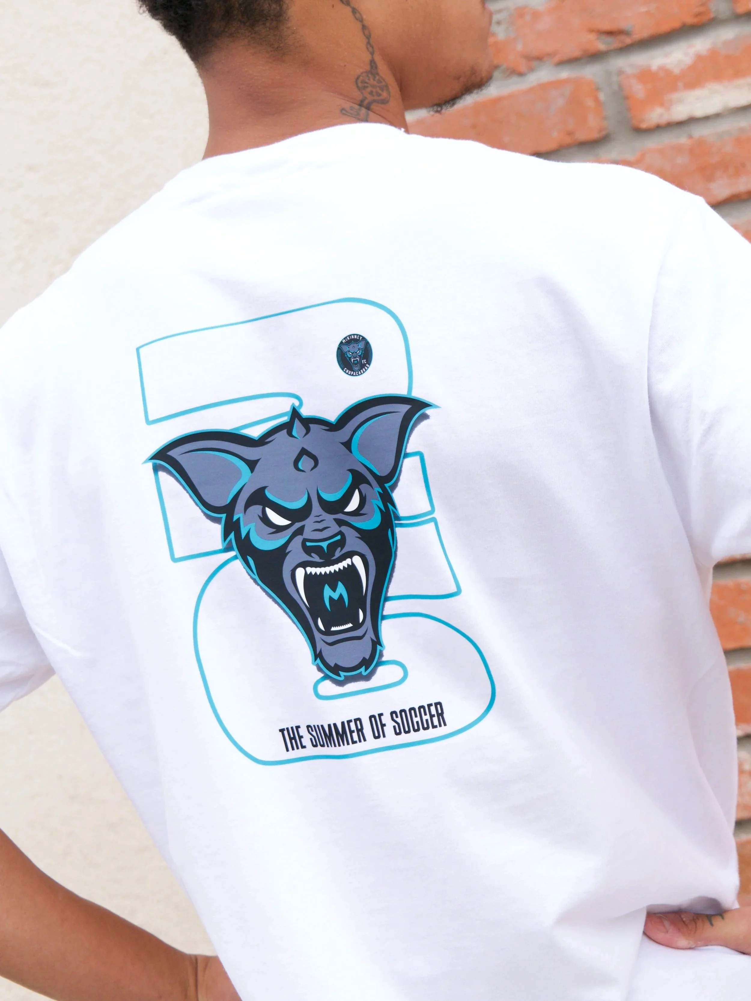 Summer of Soccer 26 White T-Shirt