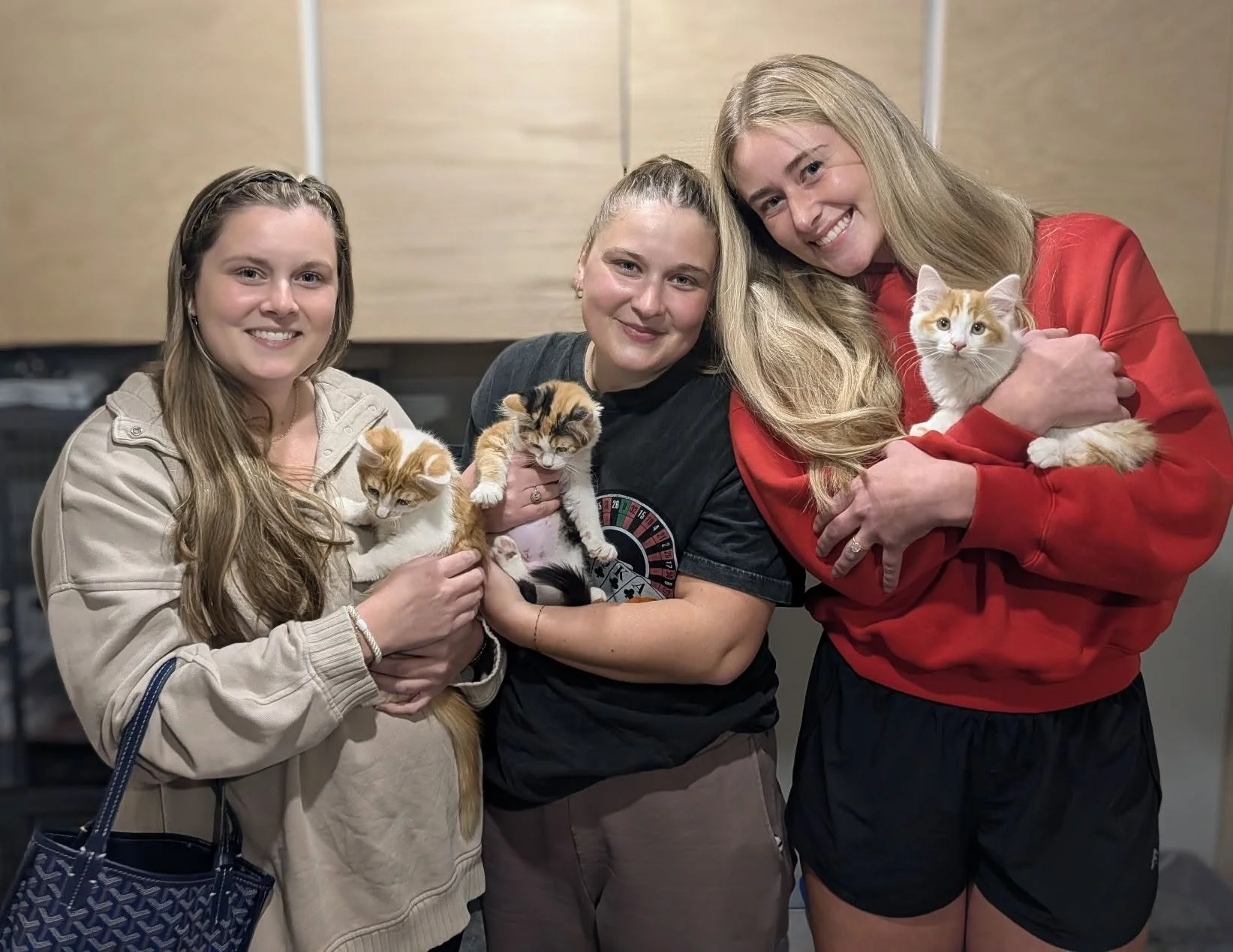 Georgie, Gemma, and Gia