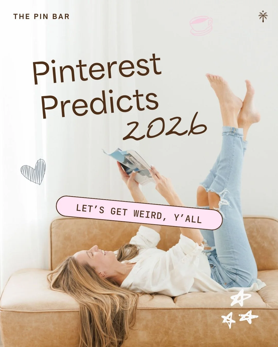 Pinterest Predicts 2026 is HERE! 😍

And girl&hellip; she did NOT come to play

If you&rsquo;re new here, Pinterest Predicts is the yearly trend report Pinterest releases every December - a deep dive into billions of searches to spot the hottest tren