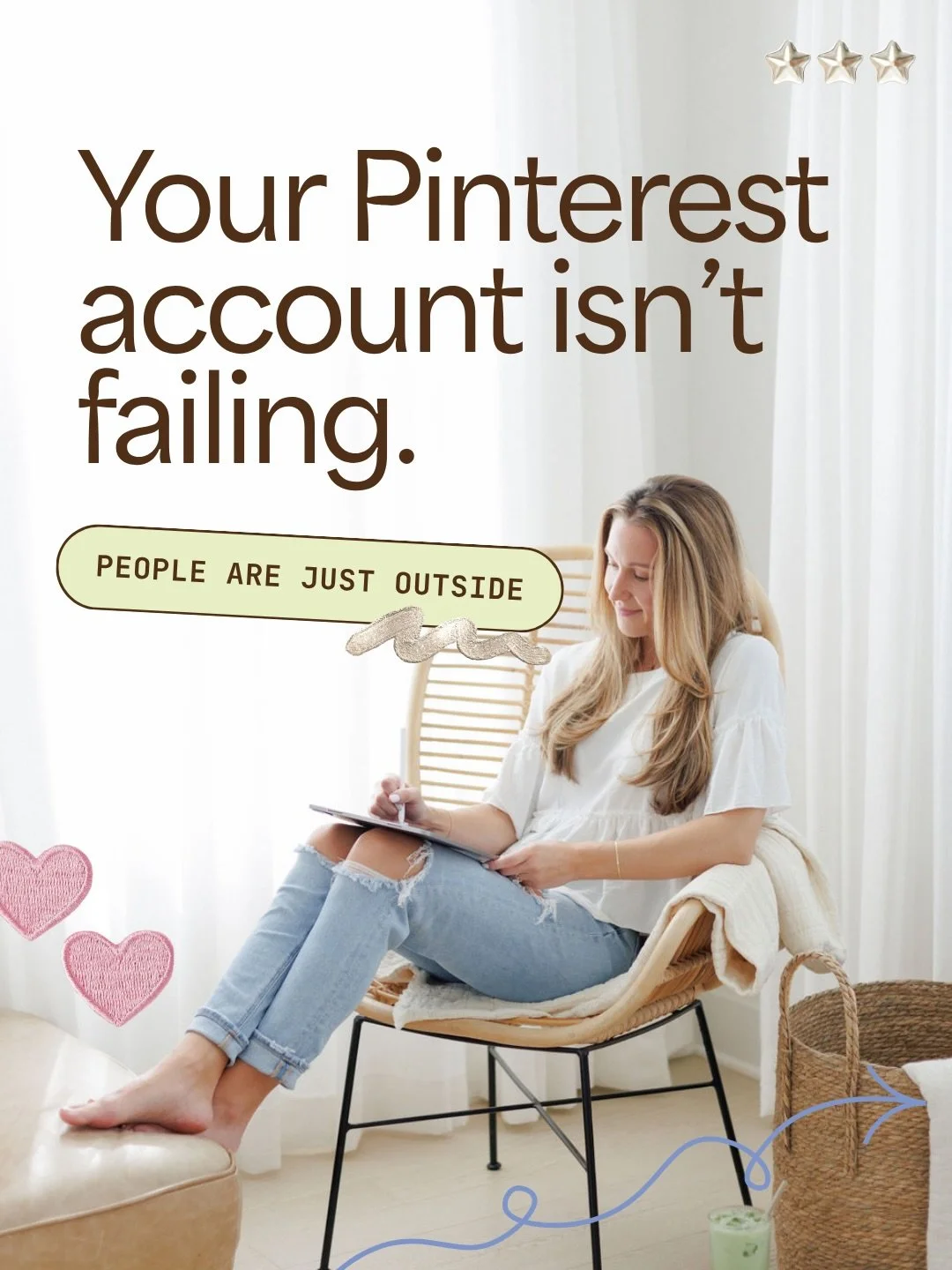 Every May, creators decide their Pinterest account is dead because traffic dipped for 3 business minutes 😭

Meanwhile half the internet is: ☀️ on vacation ☀️ touching grass ☀️ aggressively romanticizing watermelon

Not every dip is sabotage girls!

