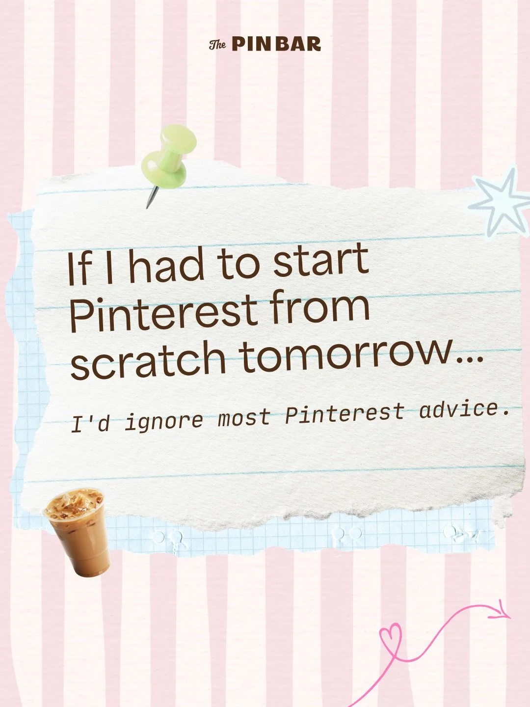 Every few months, Pinterest seems to get a new "secret&rdquo;&hellip;

👉 Pin 100 times a day
👉 Use this exact keyword
👉 Copy this creator's strategy

And while some of those tactics might give you a temporary boost, they're NOT the things I'd
