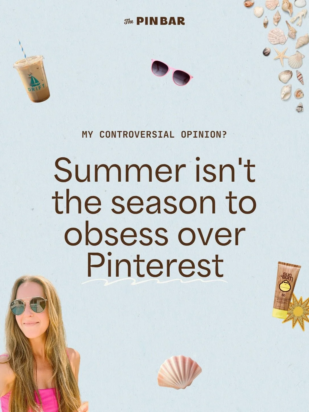 Every June, the marketing world seems to collectively decide that THIS is the summer we're finally going to:

☀️ overhaul our strategy ☀️ redesign our website ☀️ learn 17 new platforms ☀️ become the kind of person who schedules content 6 months in ad