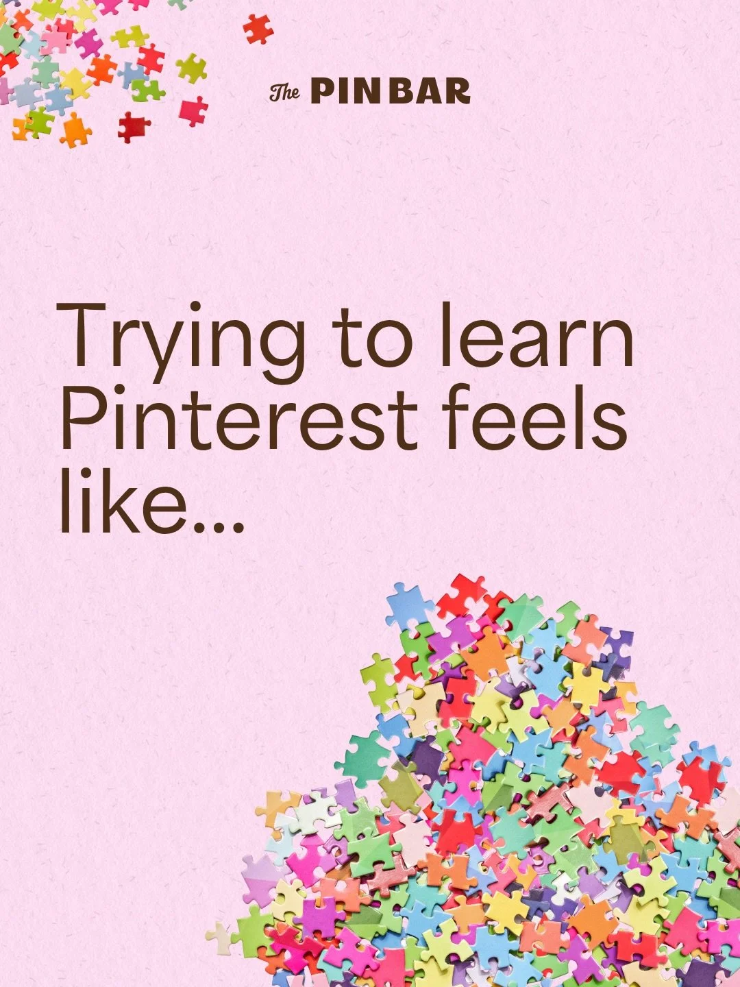 One of the biggest Pinterest myths I see is that you need to learn everything before you can get started 🙄

Keywords. Fresh content. SEO. Trends. Analytics. Scheduling.

Suddenly Pinterest feels like a full-time job before you've even created your f
