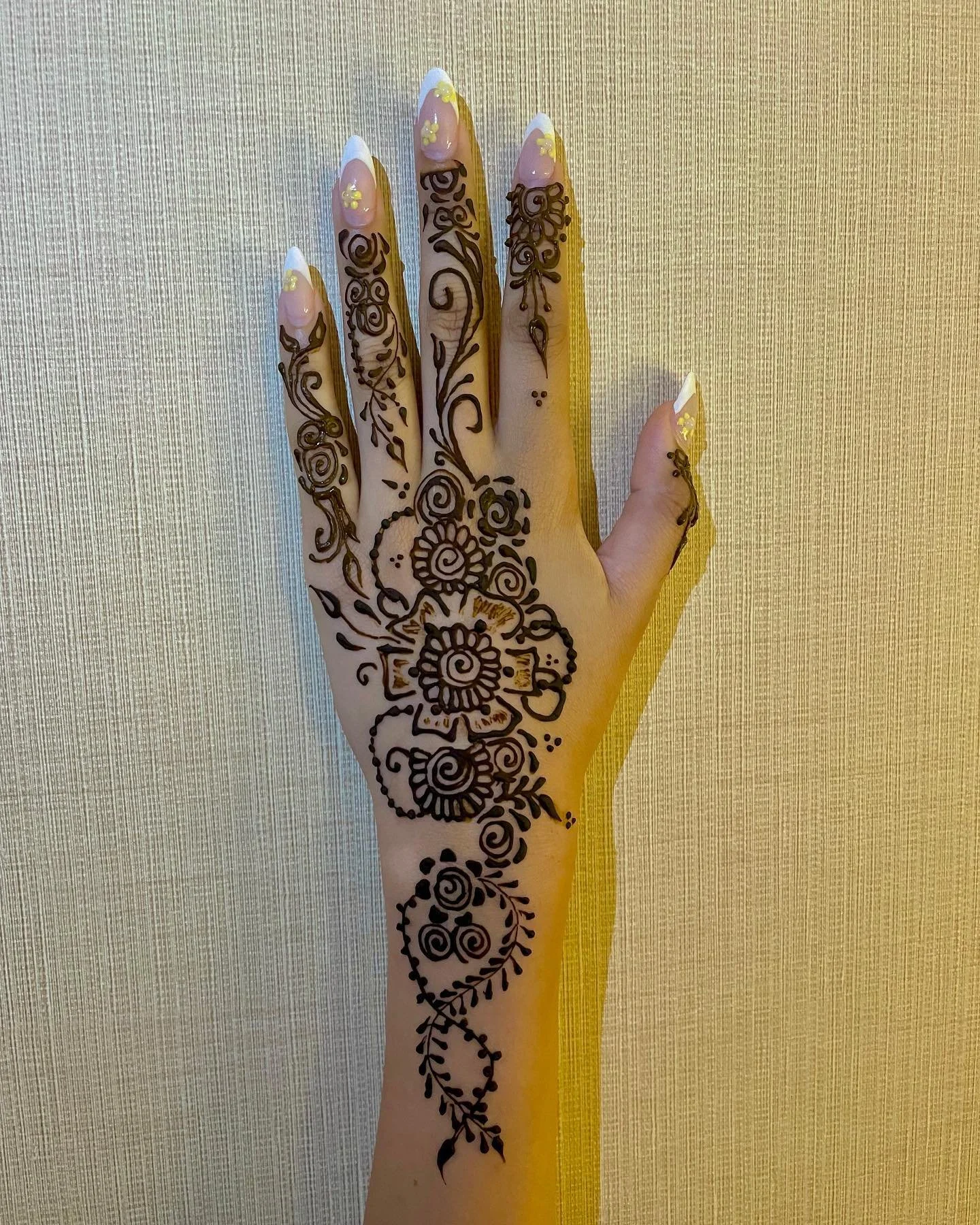 Wedding Guest Mehndi on @aminah.kazmi 💃🏾