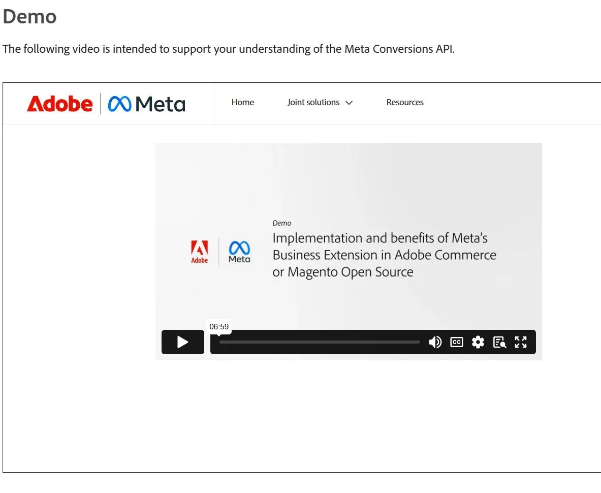 Adobe & Meta: Conversions demo