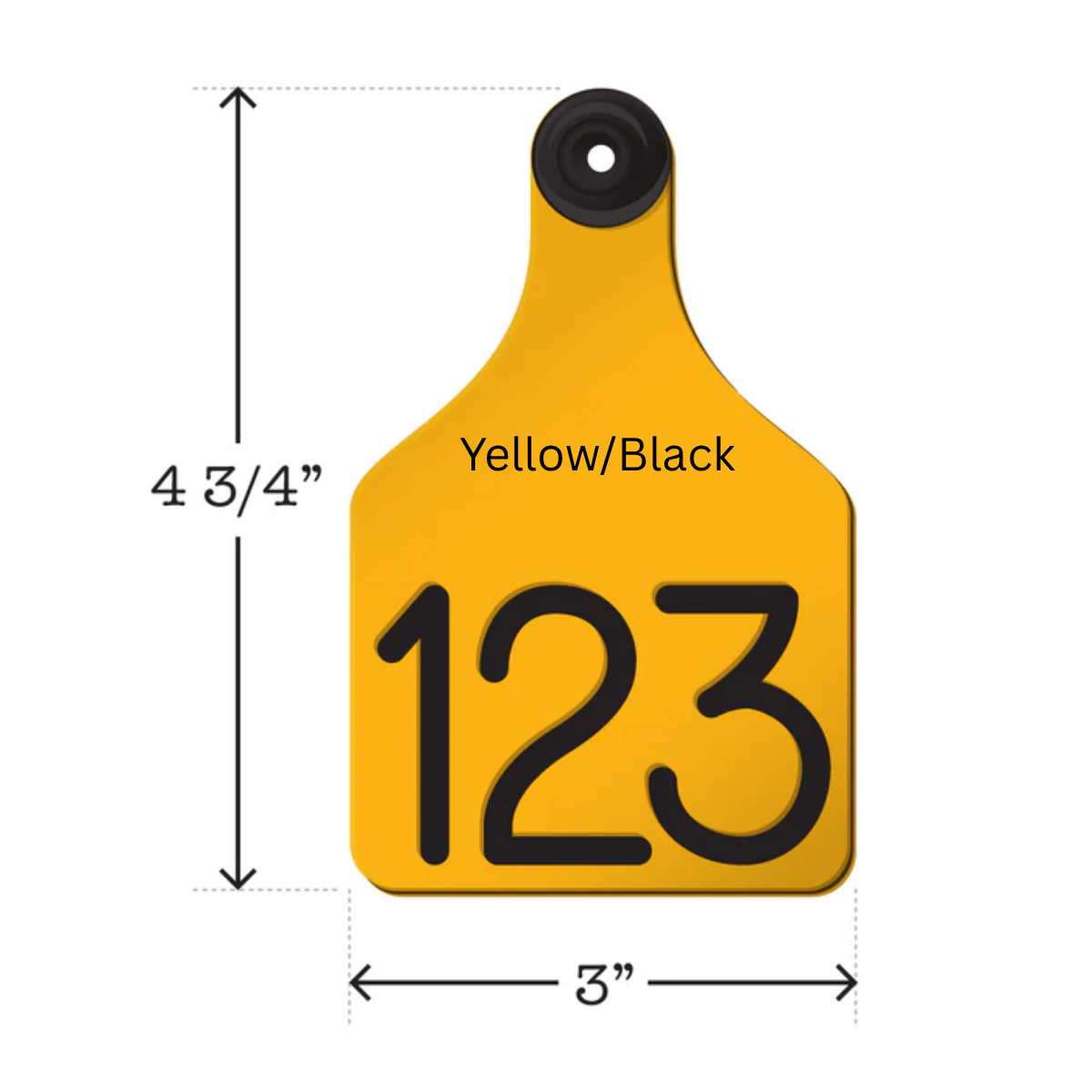 Ritchey Tag Yellow/Black
