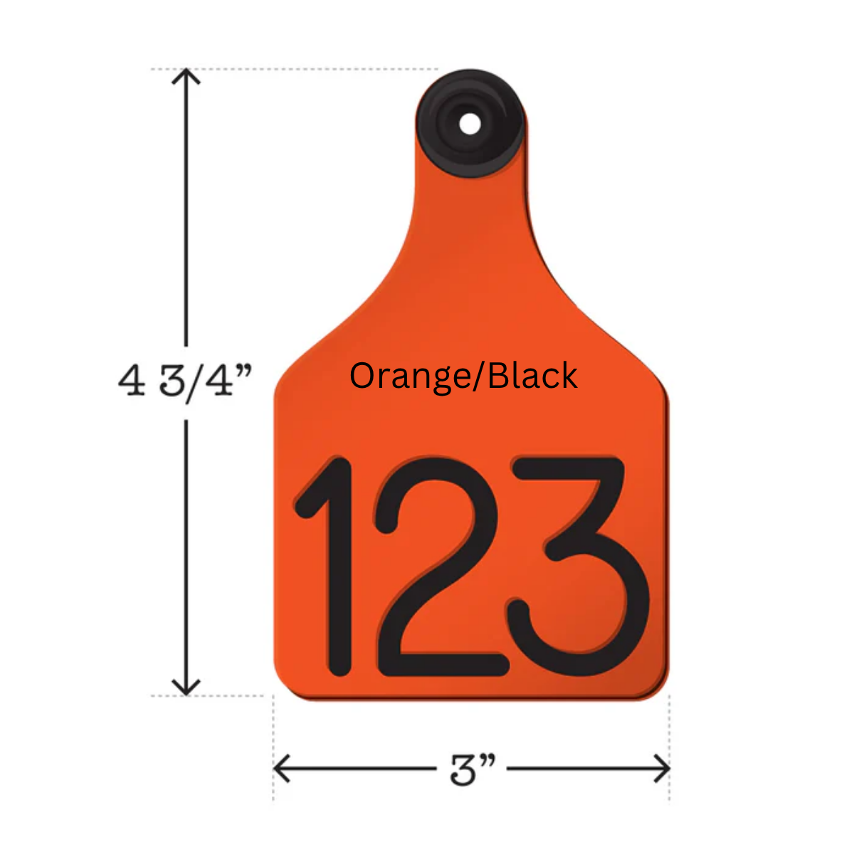 Ritchey Tag Orange/Black