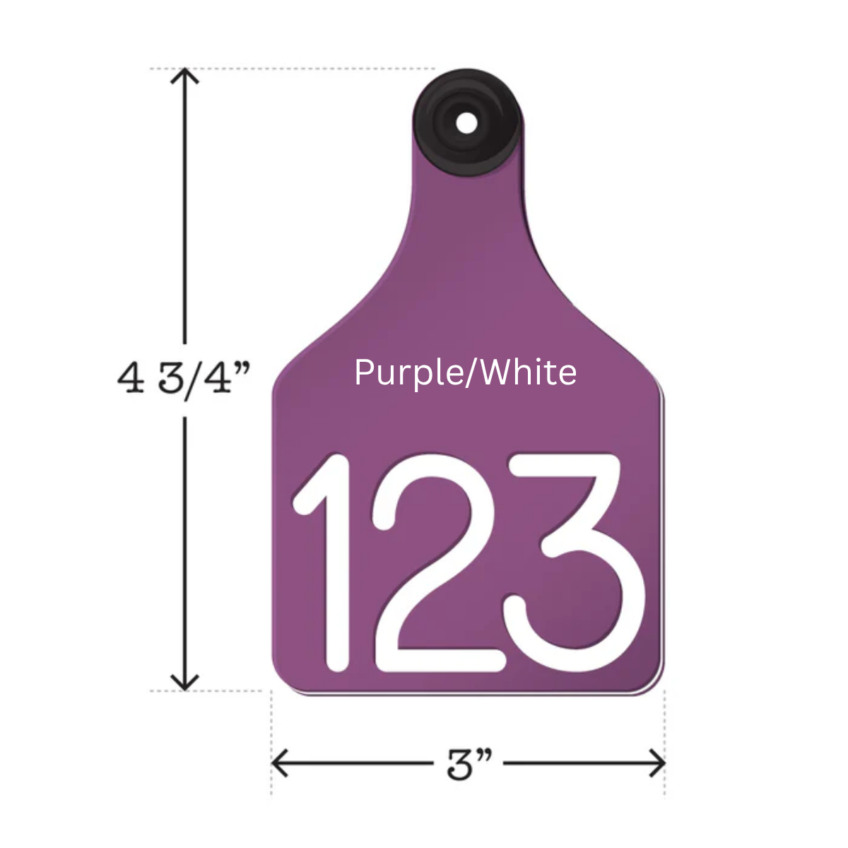 Ritchey Tag Purple/White