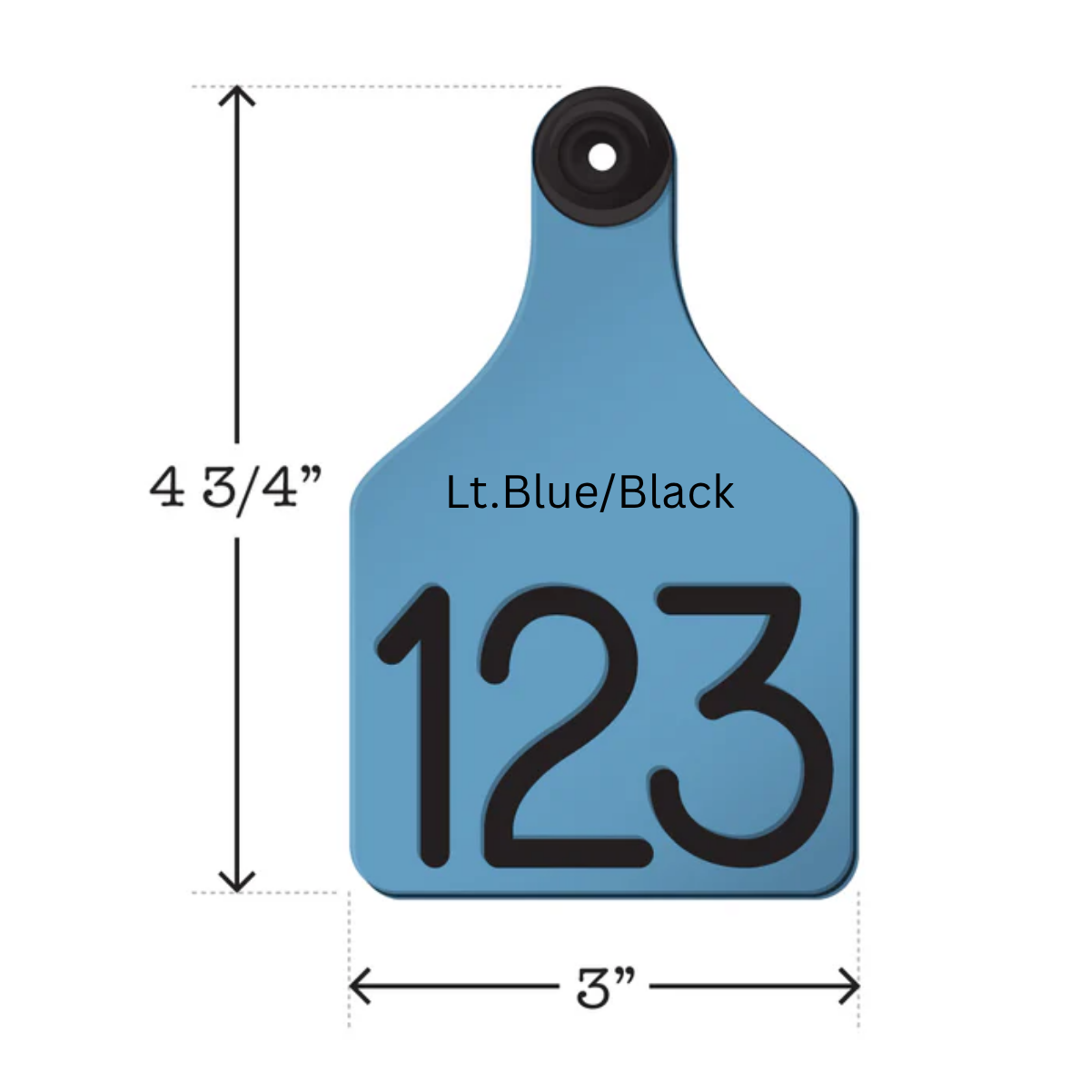 Ritchey Tag Lt.Blue/Black