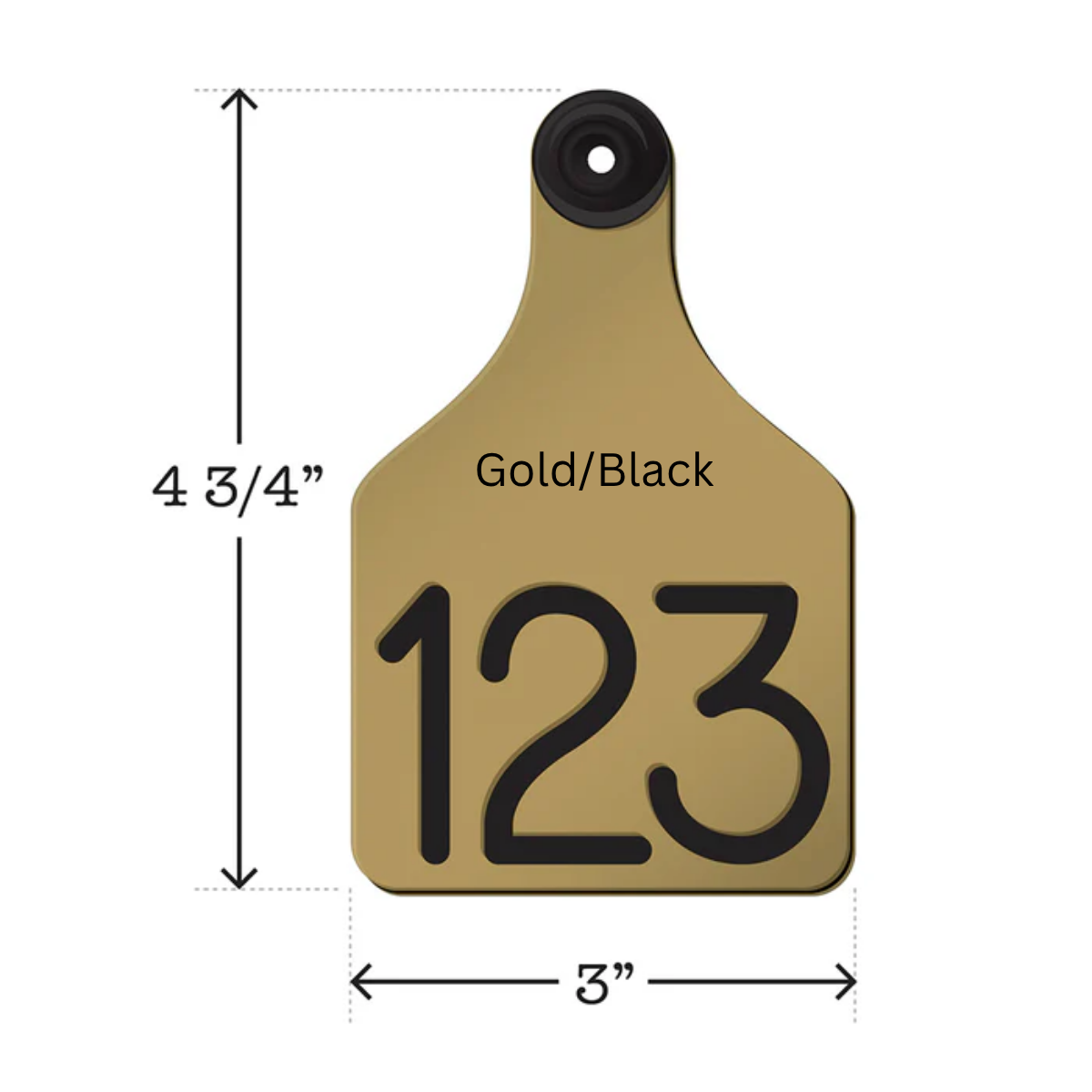 Ritchey Tag Gold/Black