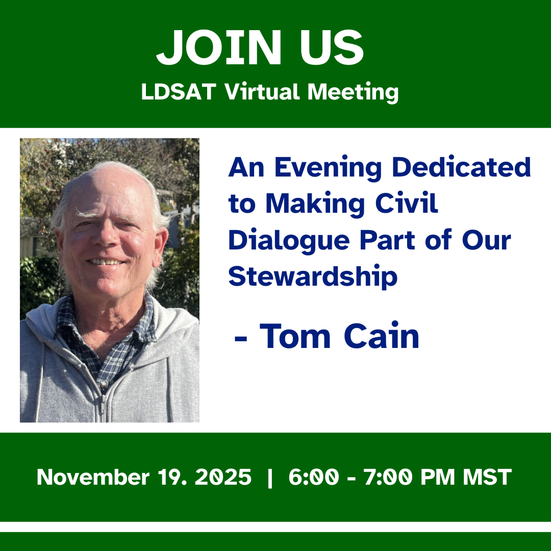 An Evening Dedicated to Making Civil Dialogue Part of Our Stewardship