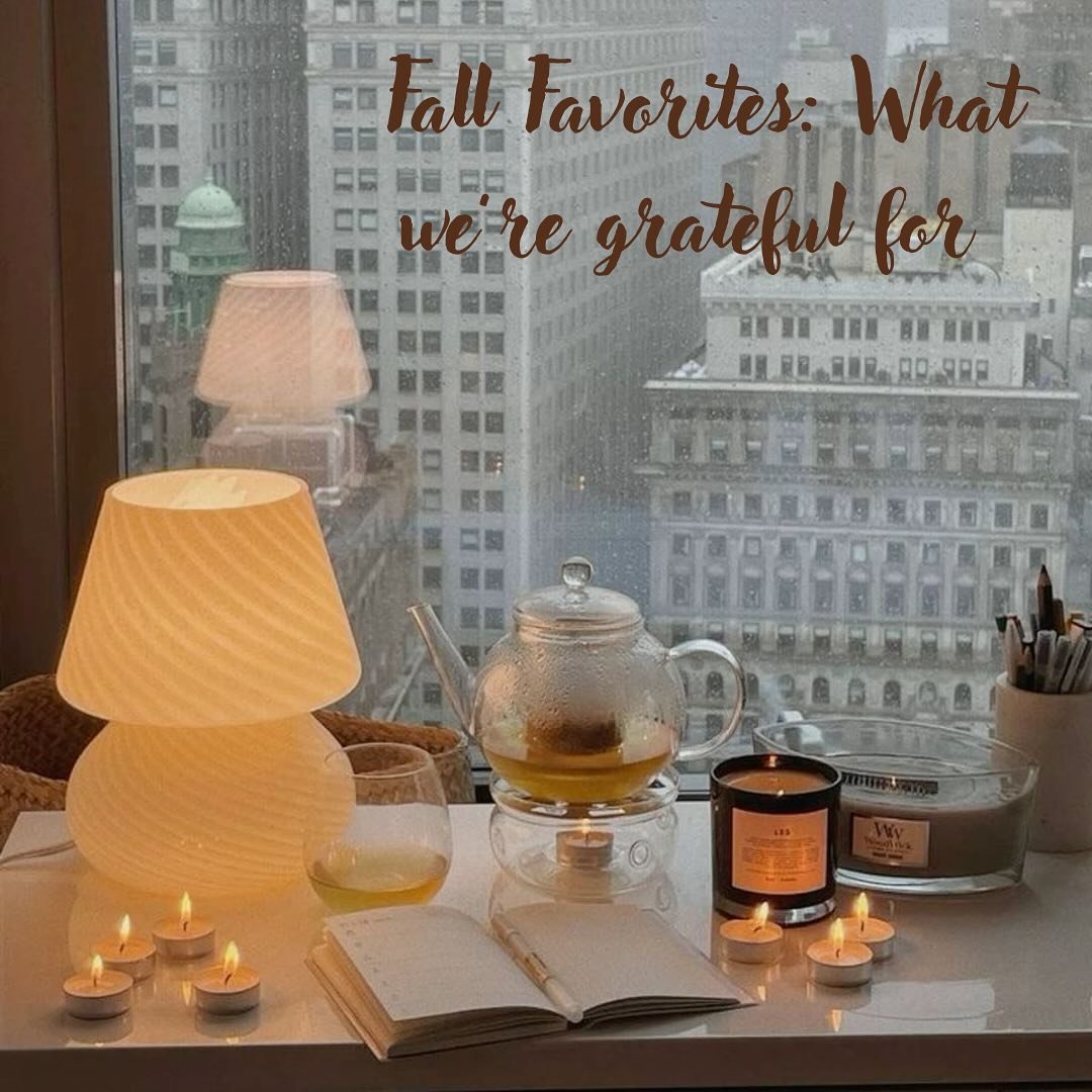 Our favorites that keep us grounded 🫶

Grateful for our Columbia Community and wishing everyone a happy break 💐🍁💛 comment something you&rsquo;re grateful for!