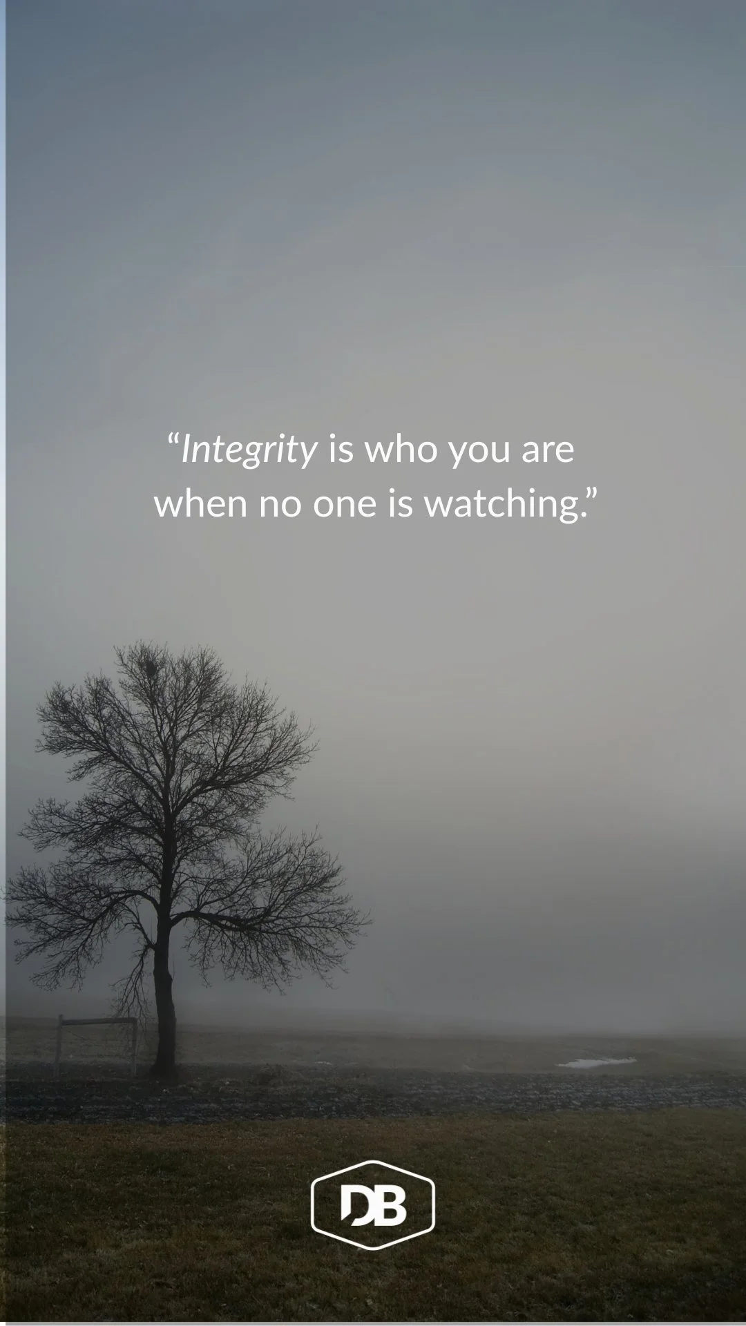 Integrity Defines the Leader