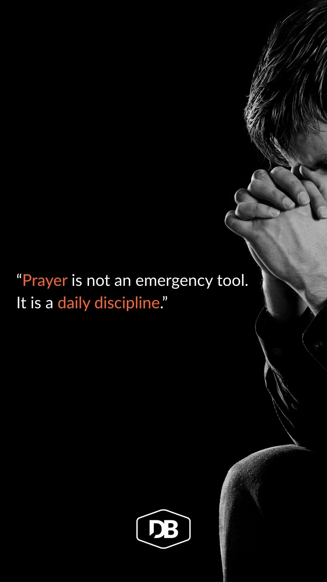 Prayer Is a Daily Discipline