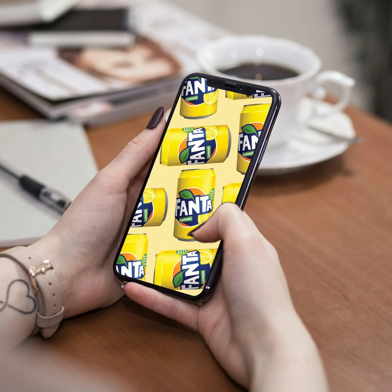 Fanta Lemon Instagram Campaign