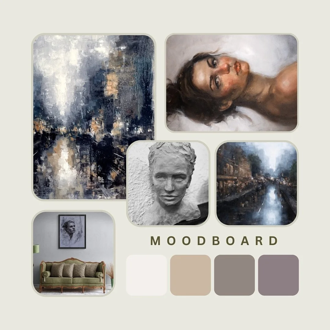 Exciting things coming along! Moodboard for a special client 🫶🏽 #webdeveloper #nettsidedesign #digitalmarketing #nordenweb