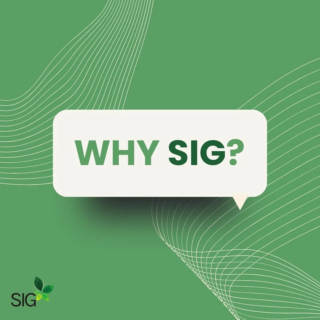 Swipe to find out why our members love SIG and why you will, too!