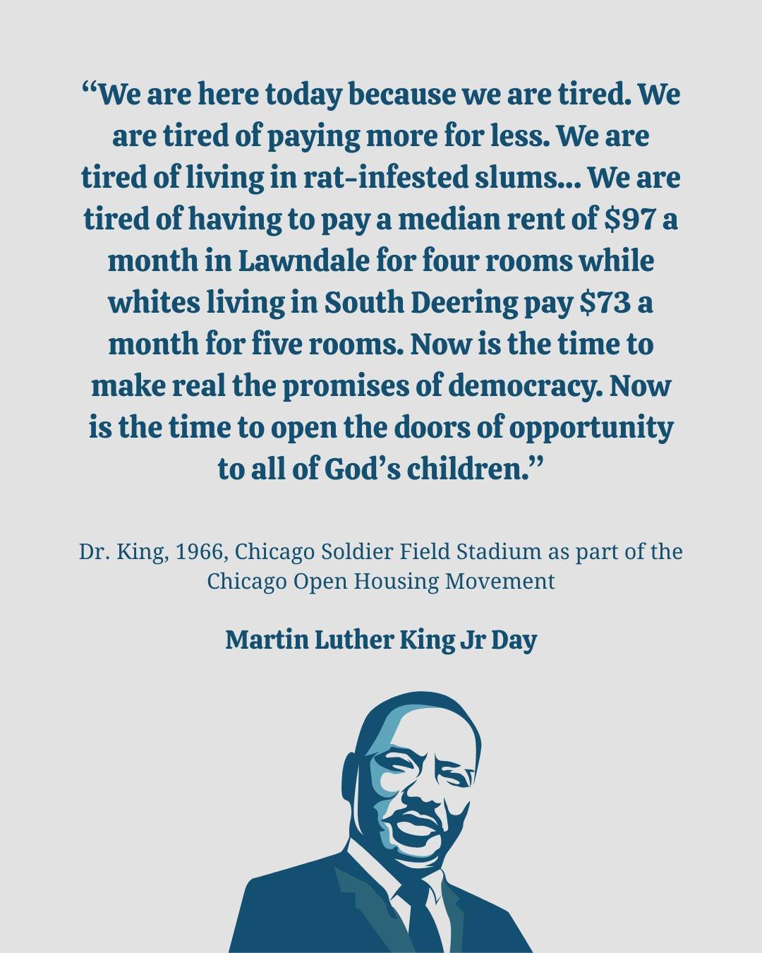 Today we honor Dr. King&rsquo;s vision of a just, equitable society. At RALT, we carry that vision forward by expanding access to stable, affordable homes &mdash; a cornerstone of opportunity.

From Housing Forward VA:
While most people are aware of 