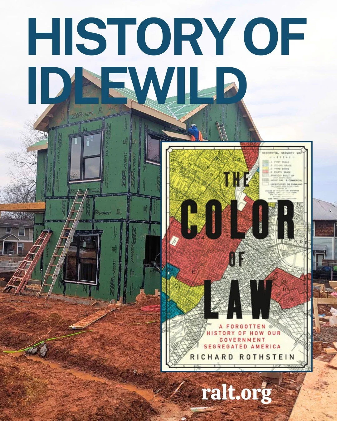 This February, we&rsquo;re celebrating the history of Idlewild and the power of community land trusts to protect Black homeownership.

Join us as we read The Color of Law and reflect on how housing policies shaped our city.
The Cottages of Idlewild w